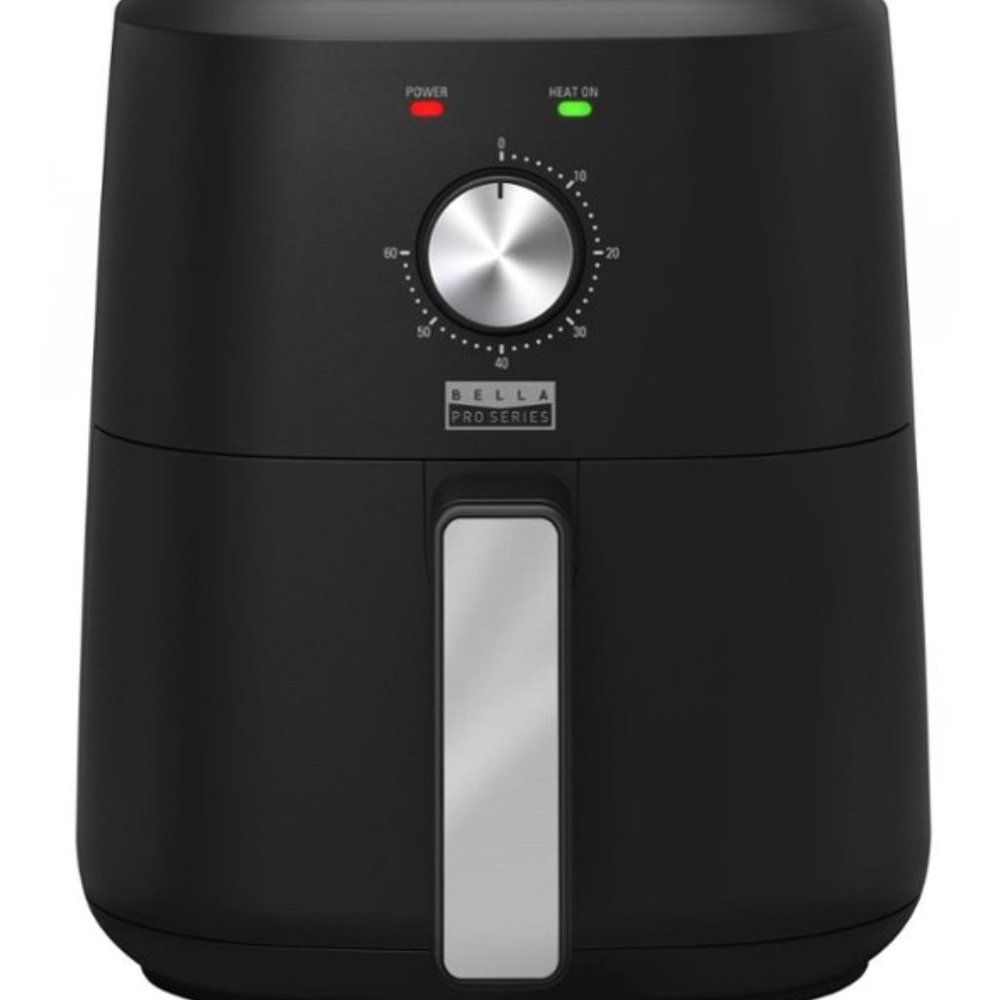 3-qt. Analog Air Fryer - Black ( NEW WITH BOX)